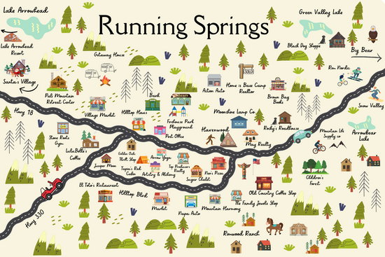 Running Springs  Places to Visit