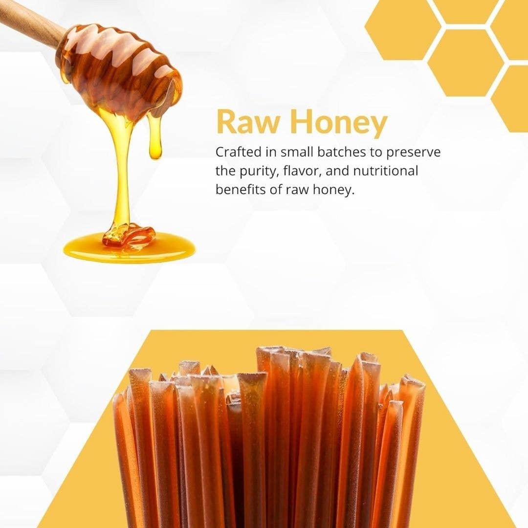 Wildflower California Honey Sticks - Local Honey Straws