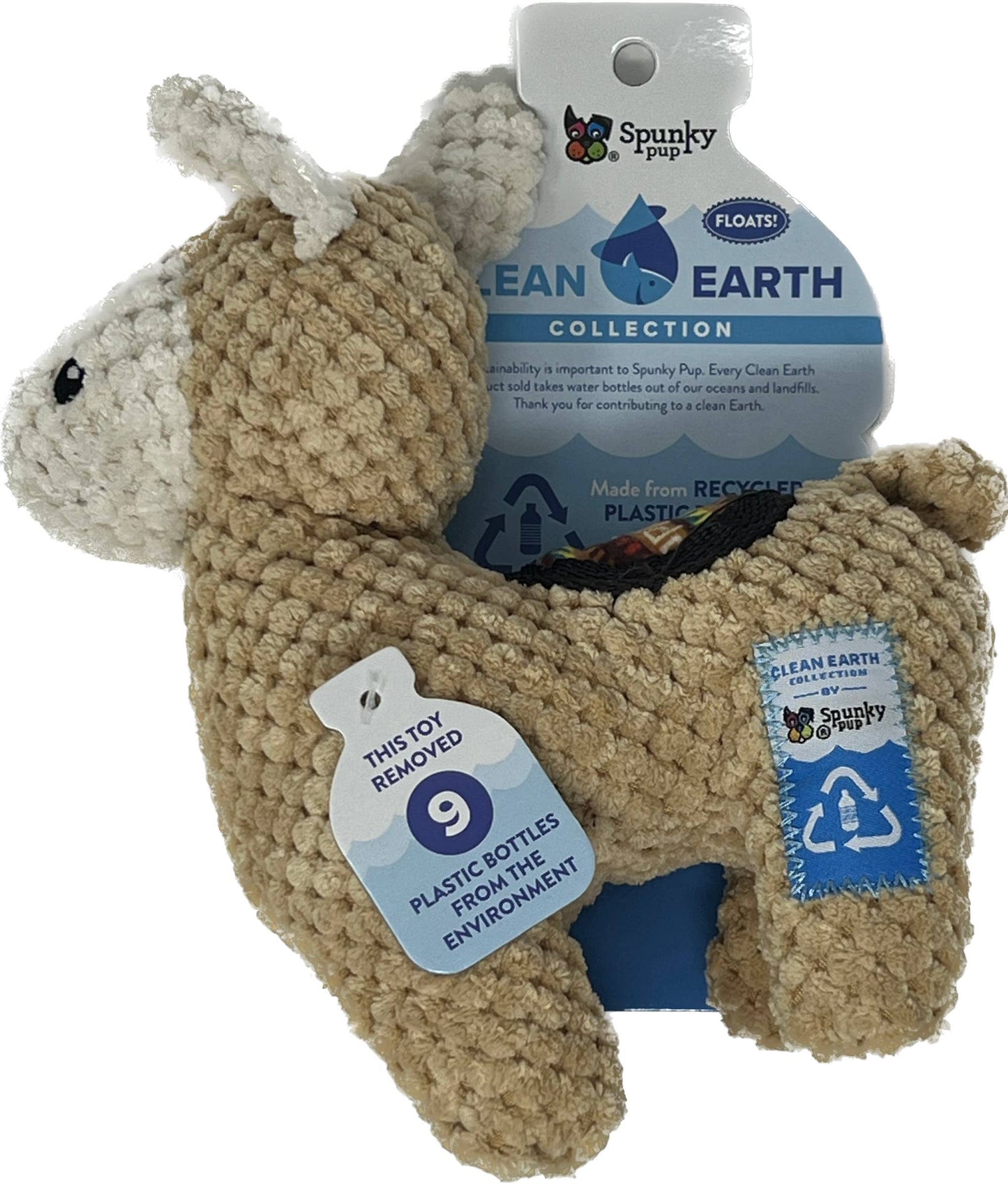 Clean Earth Recycled Plush Toys - 100% Sustainable: Small / Bear