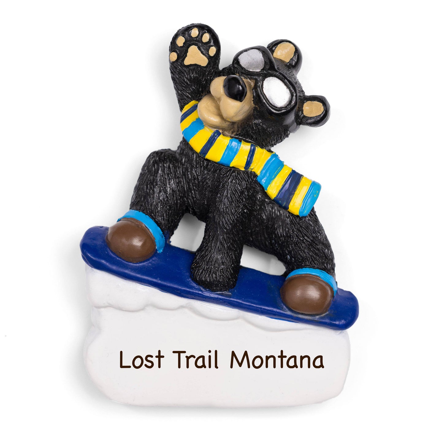 Shazham Snowboard Bear Magnet