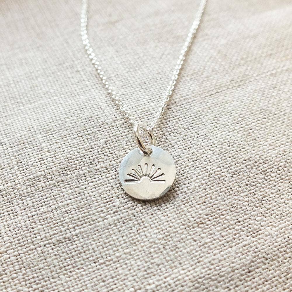 You Are My Sunshine Necklace: Gold Fill