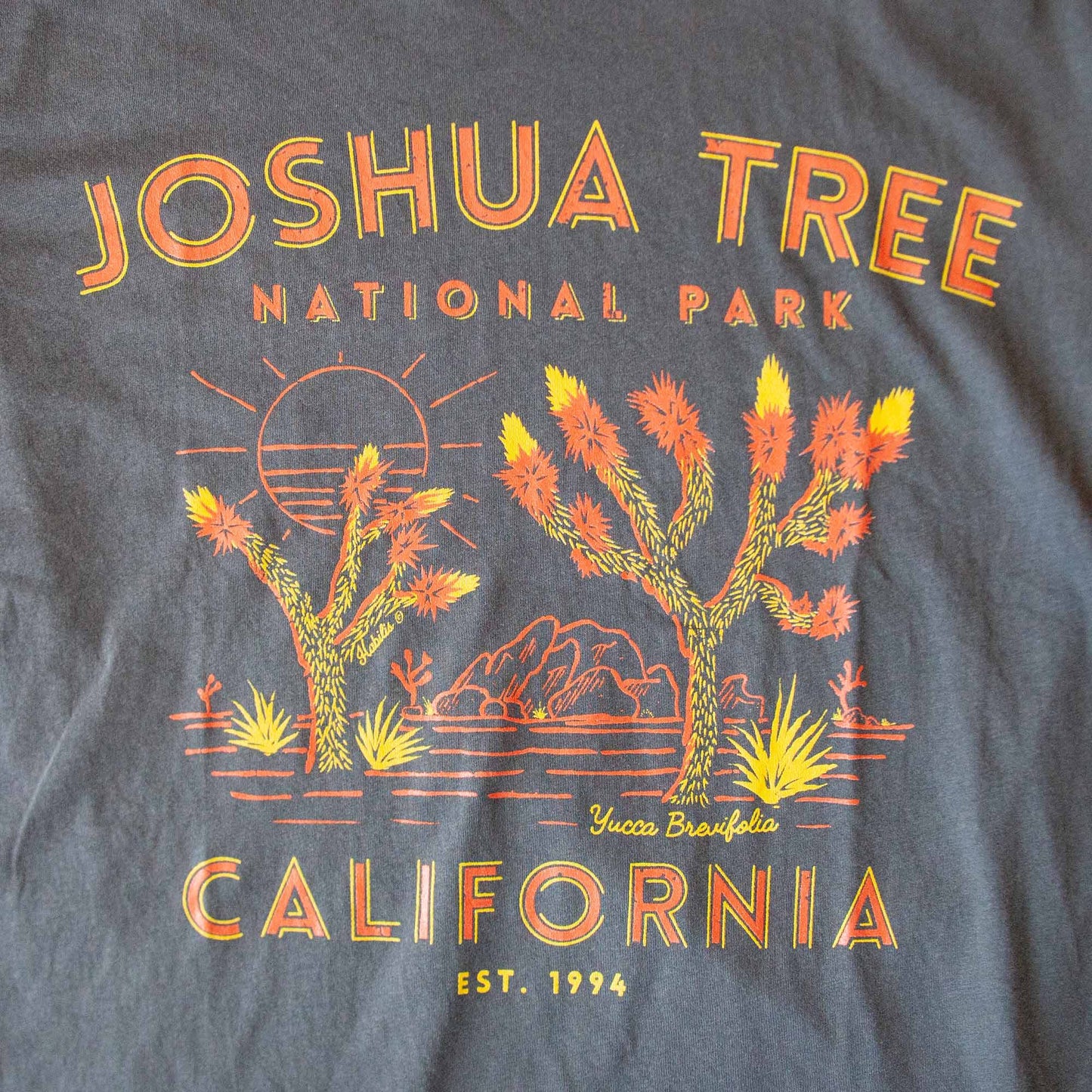 Load image into Gallery viewer, Joshua Tree T-Shirt - USA Made | 100% Cotton: L / Black
