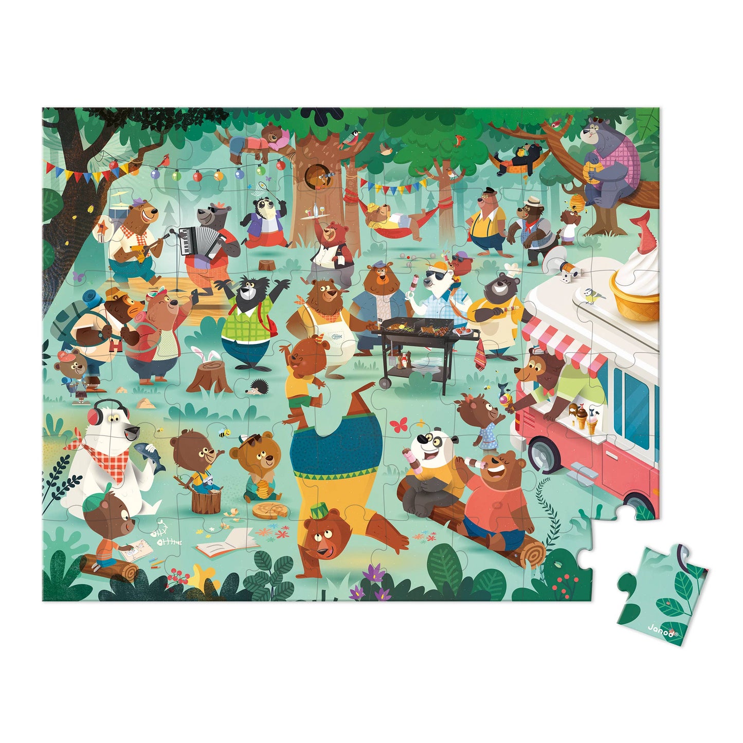 Load image into Gallery viewer, Puzzle - Family Bears - 54 Pcs
