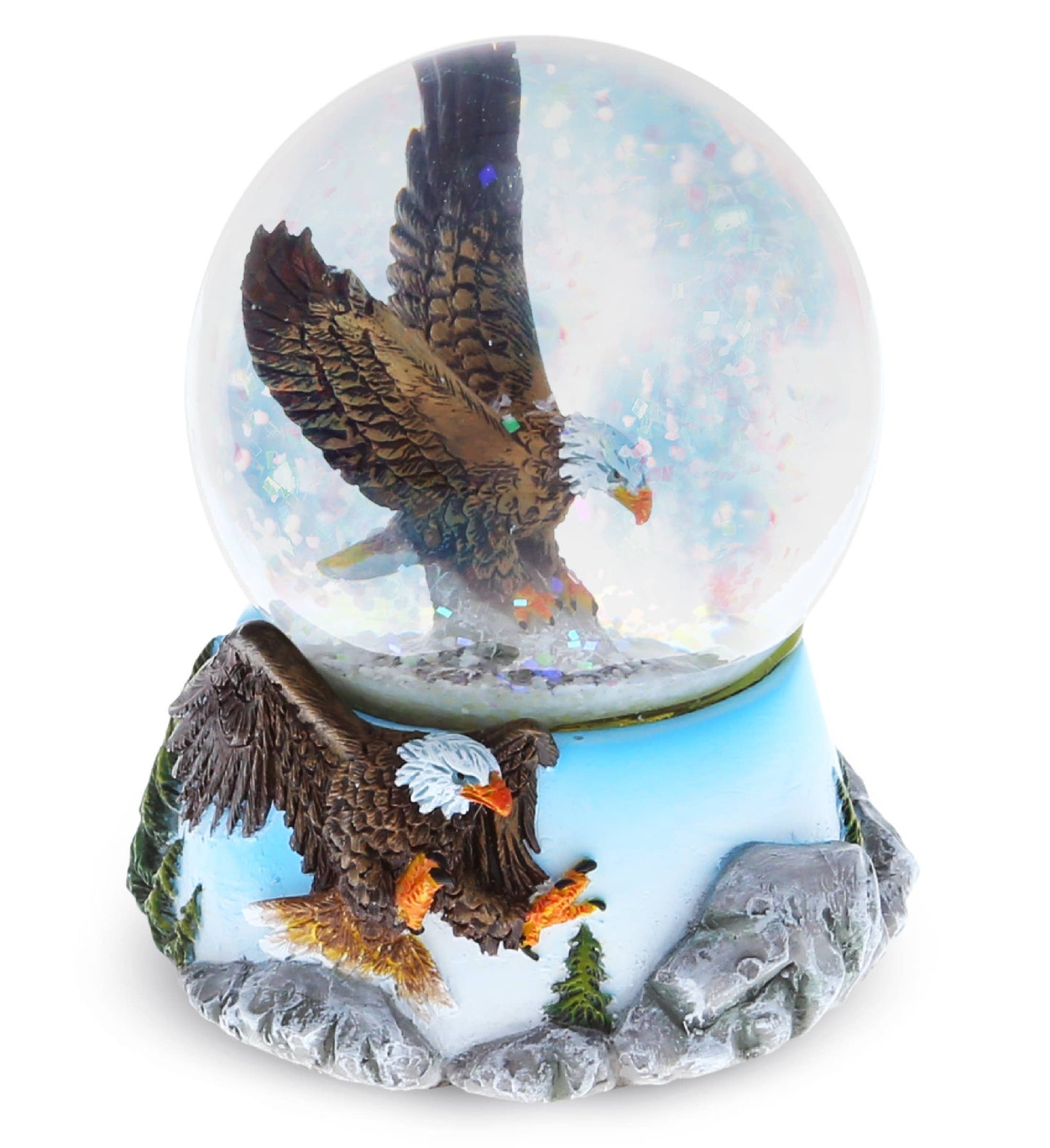 Snow Globe - Eagle (65Mm)