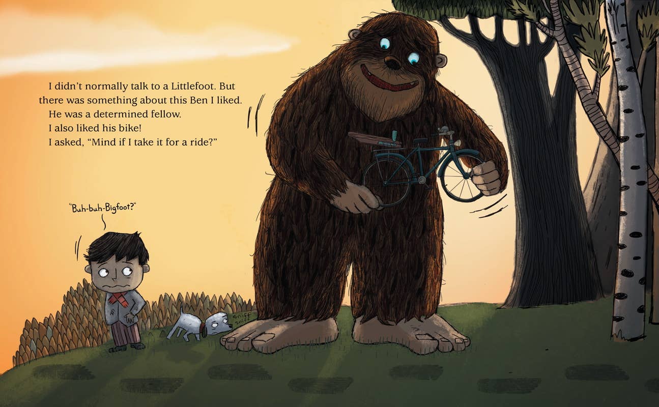 Boy Who Cried Bigfoot! by Scott Magoon: Hardcover; 48 pages / English