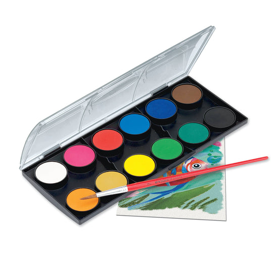 Watercolor Paint Set - 12 Colors