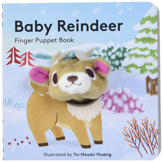Load image into Gallery viewer, Baby Reindeer: Finger Puppet Book
