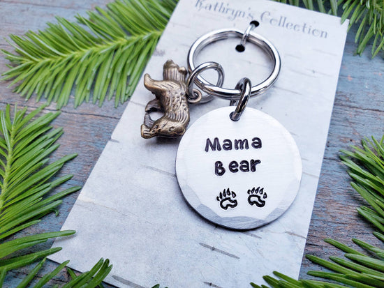 Mama Bear Key Chain