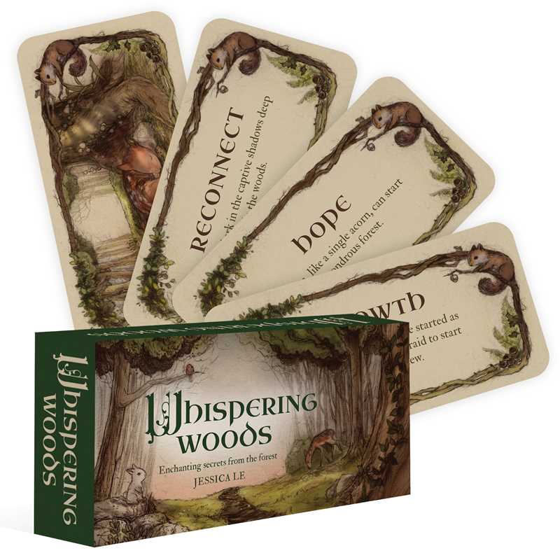 Whispering Woods by Jessica Le: Flashcards; 40 pages / English