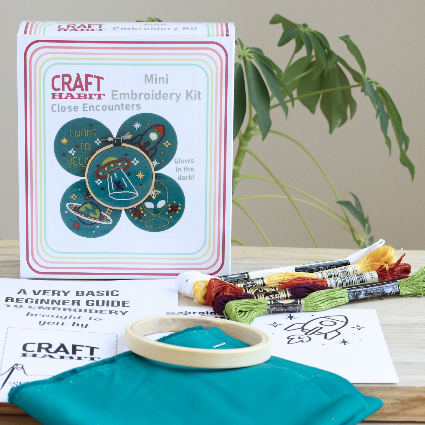 Close Encounters Mini Embroidery Kit