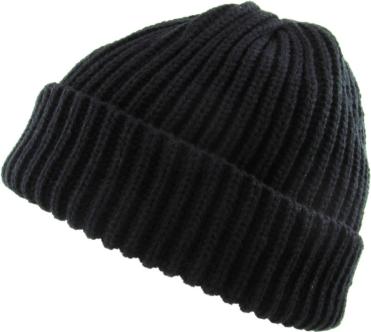 Load image into Gallery viewer, Ribbed Beanie: BLK
