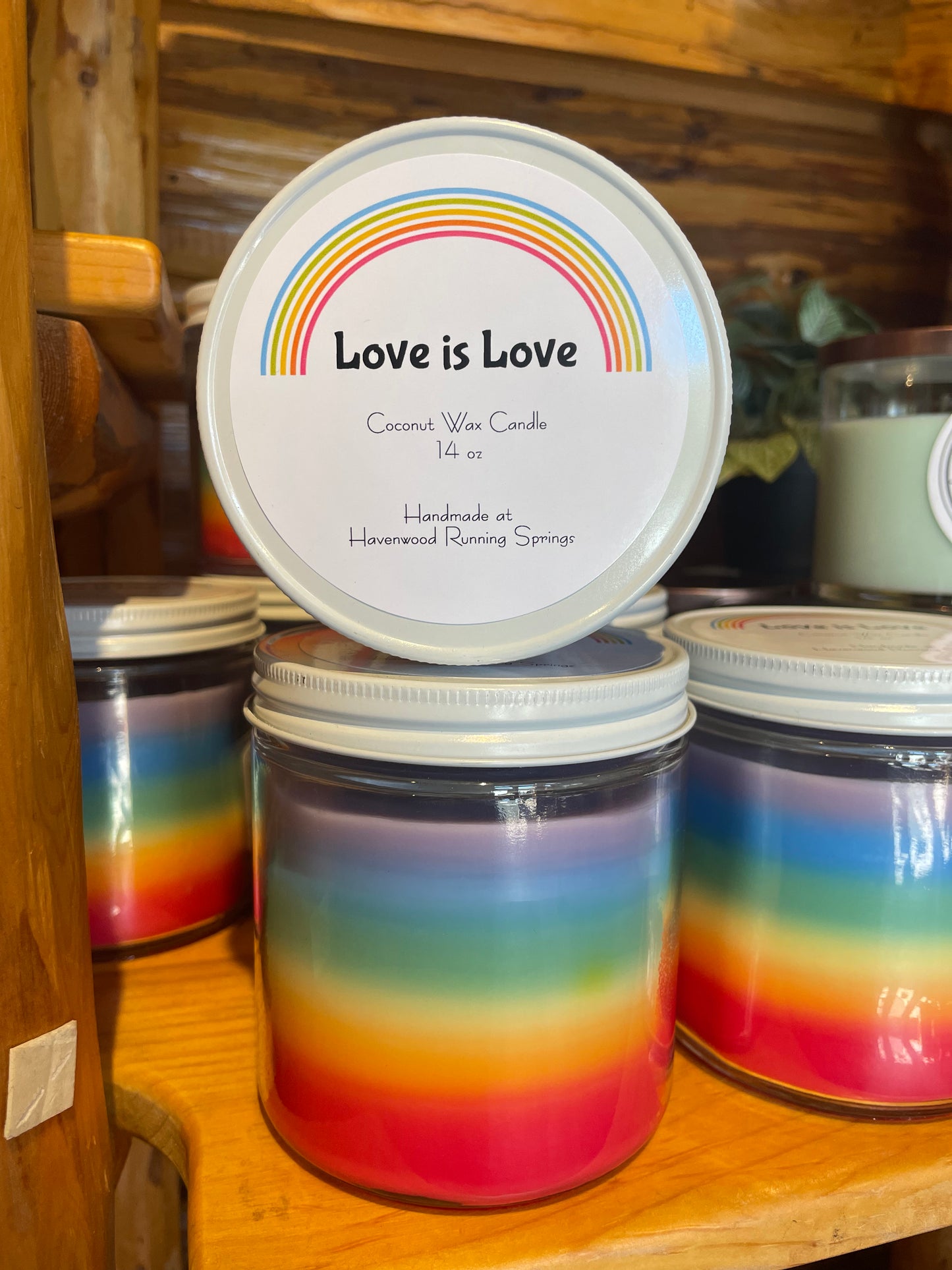 Love is Love Candle