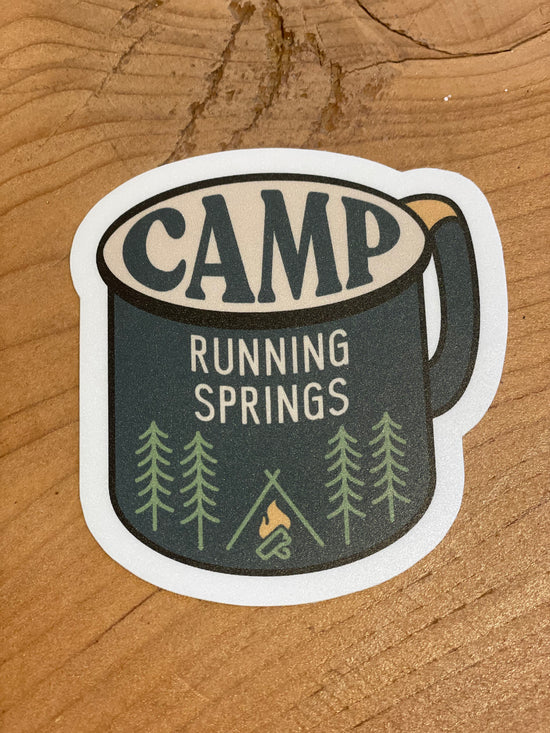 Running Springs Sticker