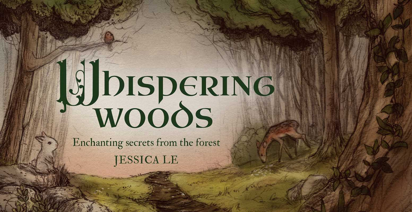 Whispering Woods by Jessica Le: Flashcards; 40 pages / English