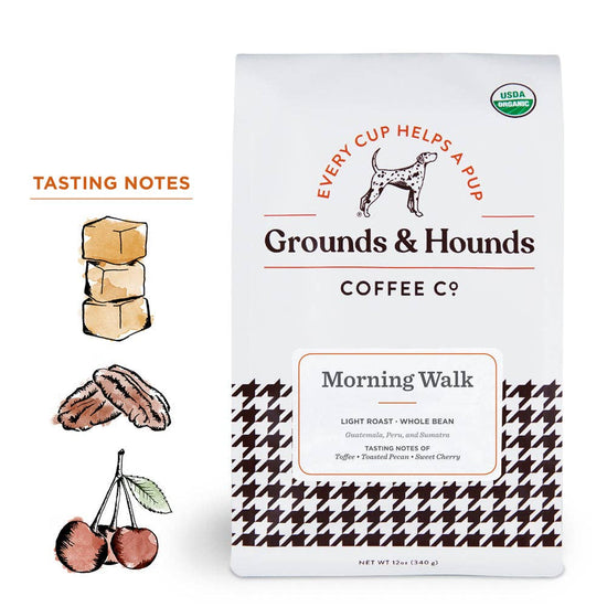 Load image into Gallery viewer, Morning Walk Breakfast Blend™: Whole Bean 12 oz
