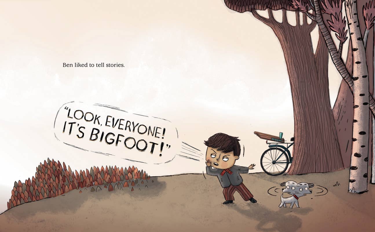 Boy Who Cried Bigfoot! by Scott Magoon: Hardcover; 48 pages / English