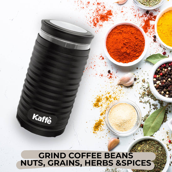 Load image into Gallery viewer, Electric Coffee Grinder w/ Cleaning Brush - 3.5oz
