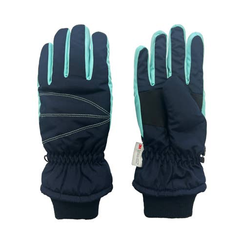 Girls Taslon Ski Glove w. Thinsulate Size 7-16