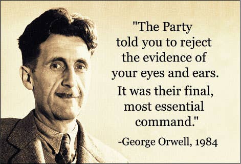 MAGNET: "The Party told you to reject the evidence of your…