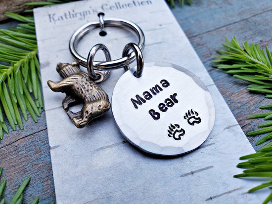 Mama Bear Key Chain