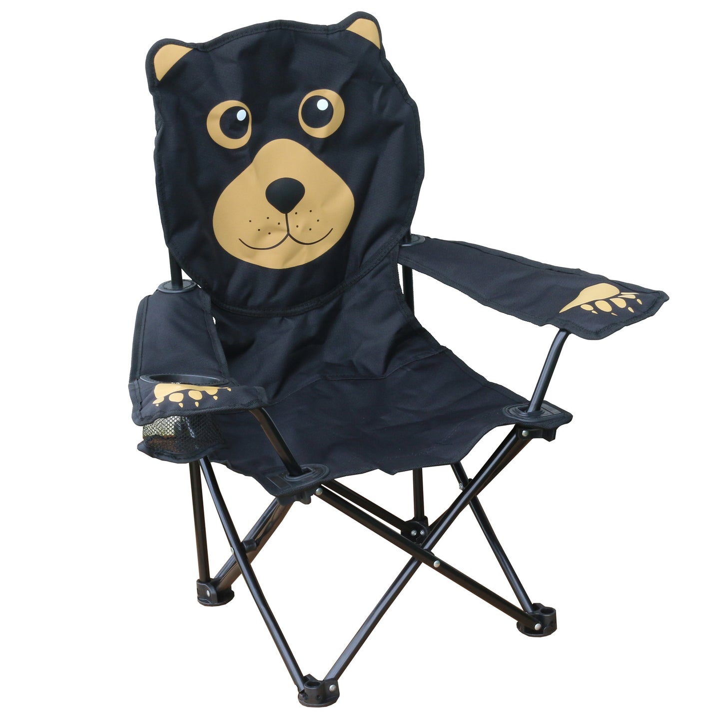 Load image into Gallery viewer, Kids Black Bear Chair
