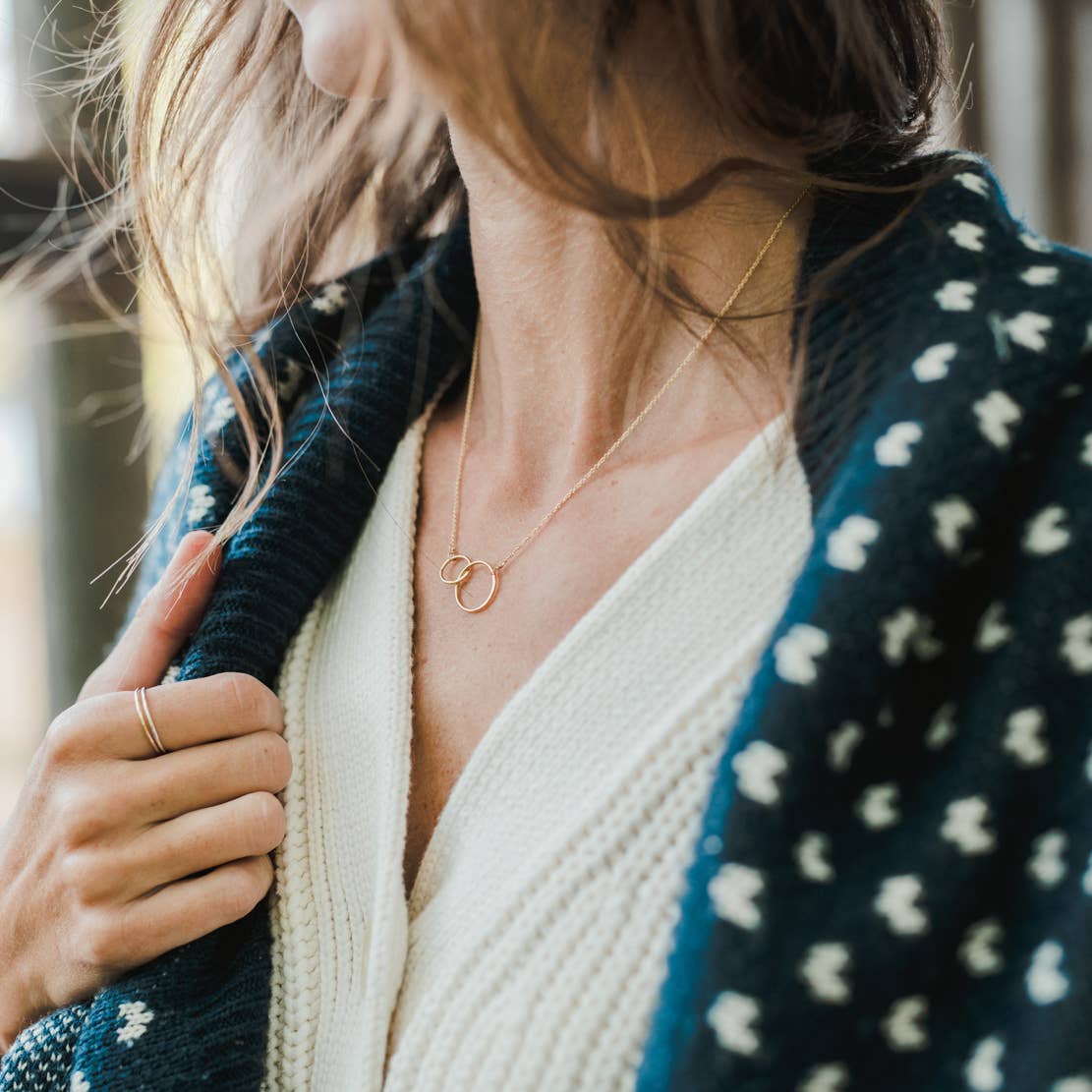 Mother Necklace: Gold Fill