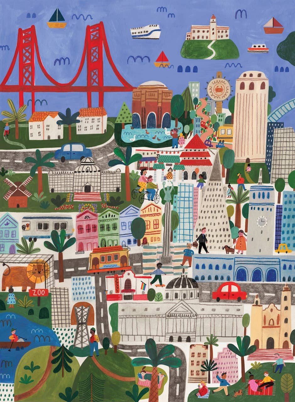 San Francisco 500 piece puzzle