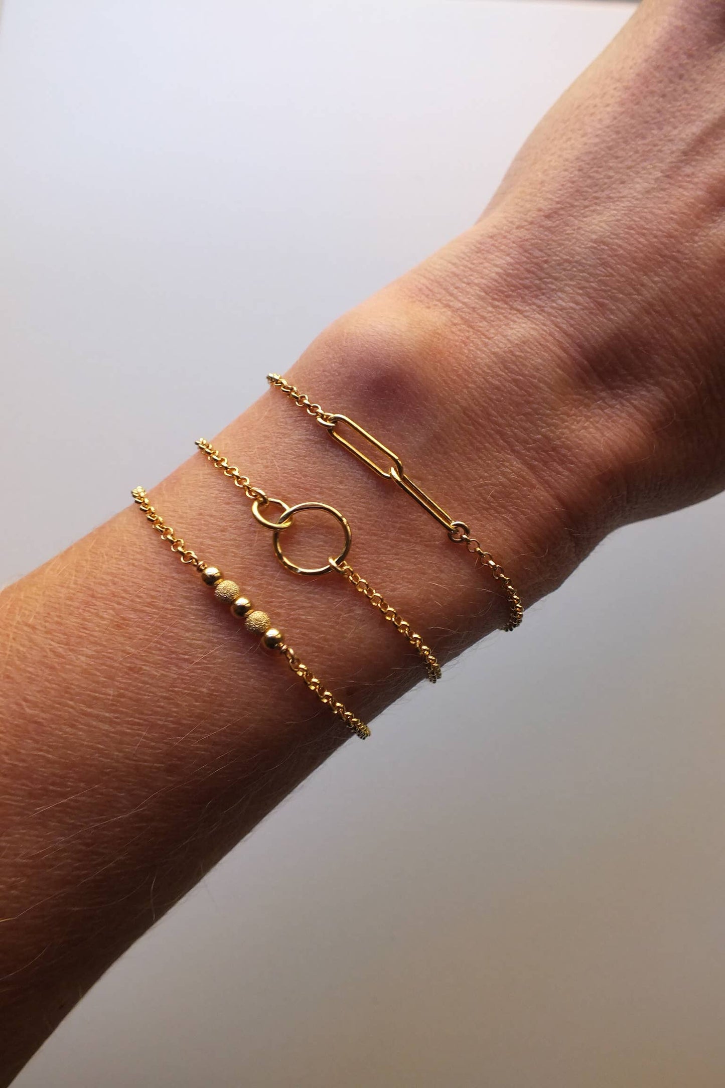My Wish For You Bracelet: Gold Fill
