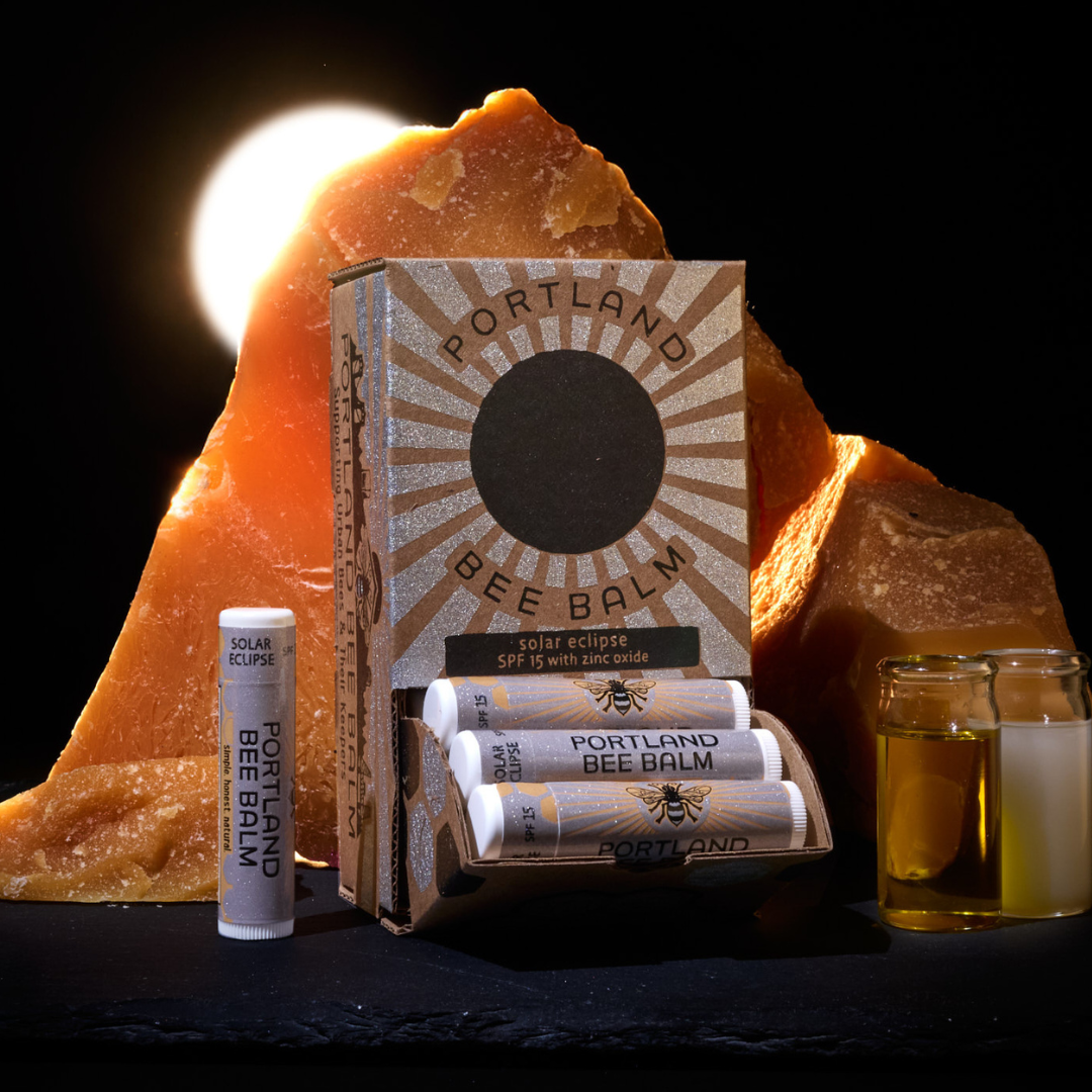Solar Eclipse SPF 15 Beeswax Lip Balm Display – 24-Count