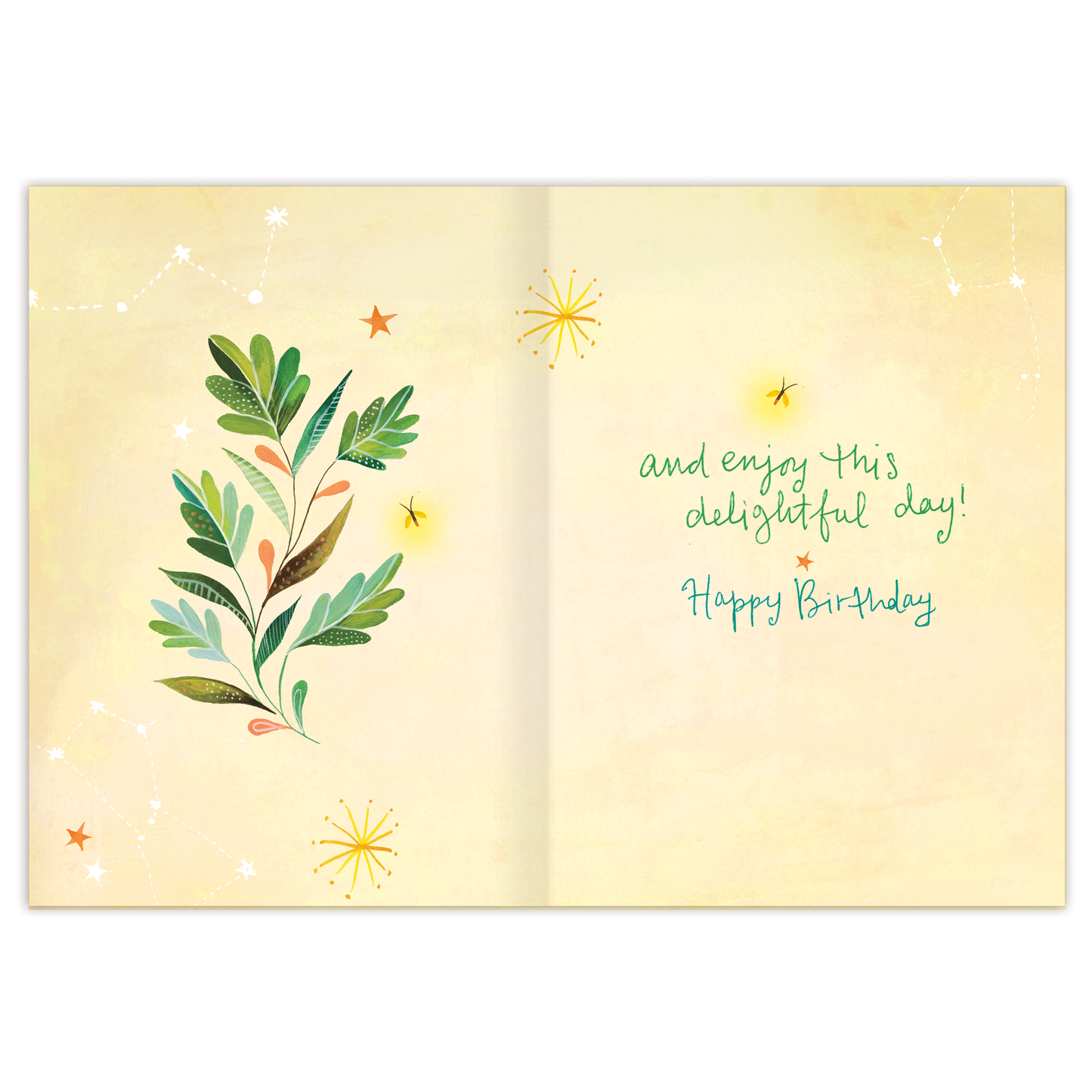 Firefly Jar Birthday Card