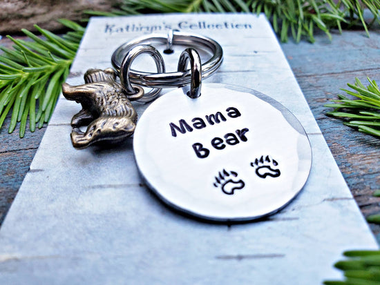 Mama Bear Key Chain