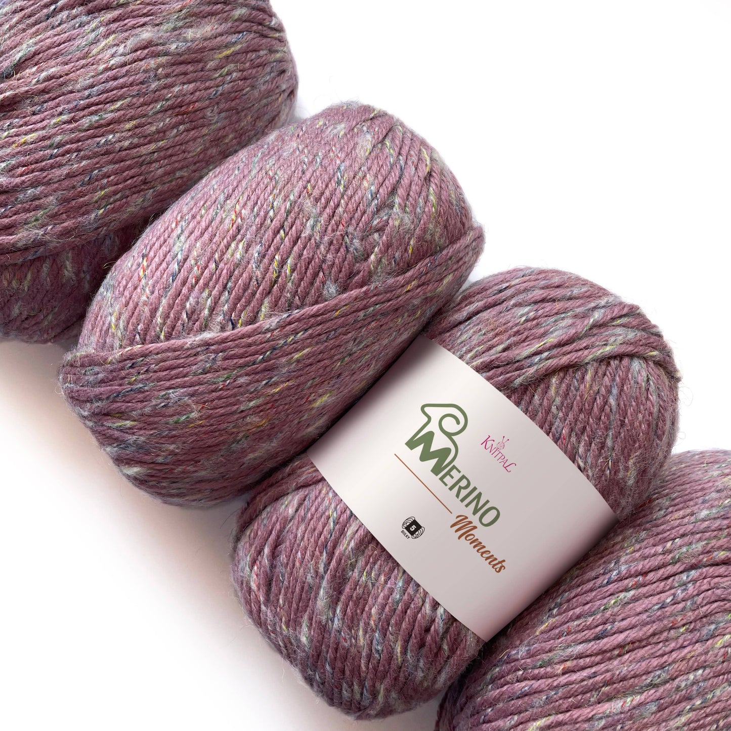 Load image into Gallery viewer, Merino Moments - Baby-Soft Wool Blend #5 Bulky Weight Yarn
