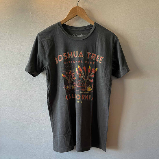 Joshua Tree T-Shirt - USA Made | 100% Cotton: L / Black