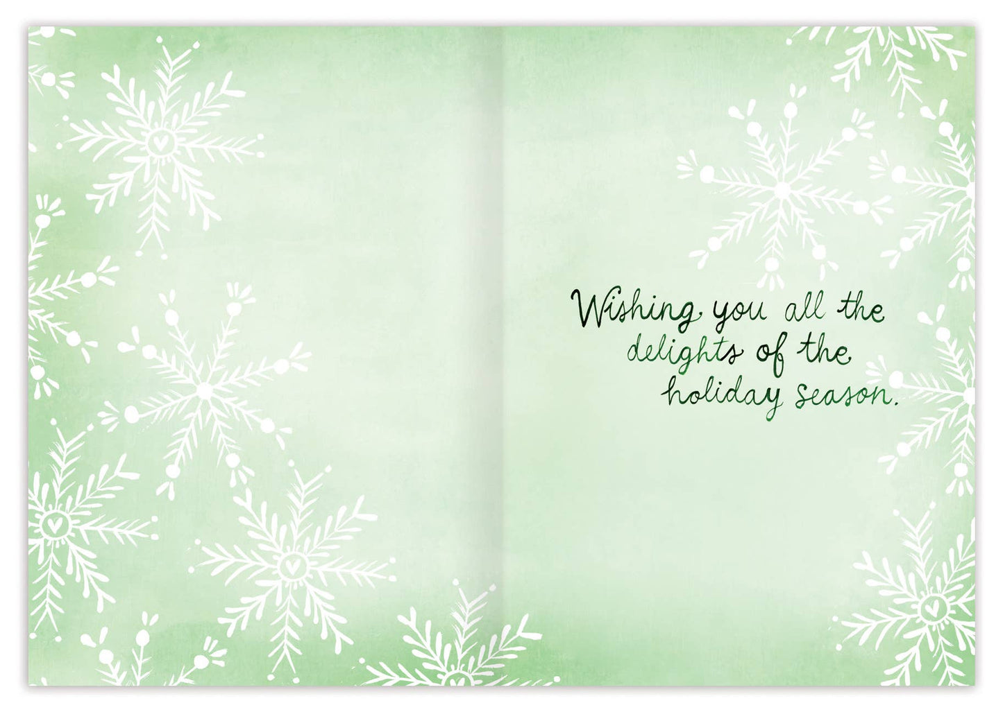Merry And Bright Holiday Card