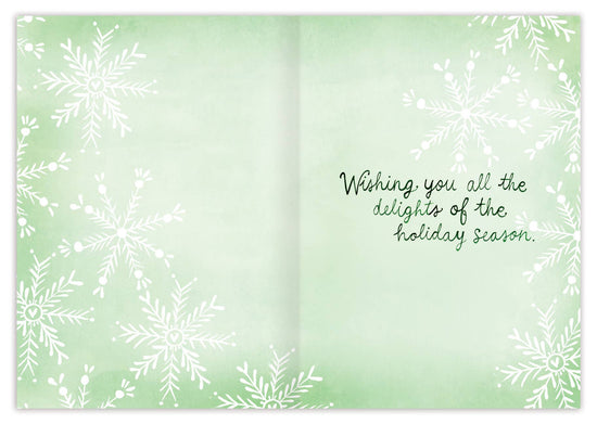 Merry And Bright Holiday Card