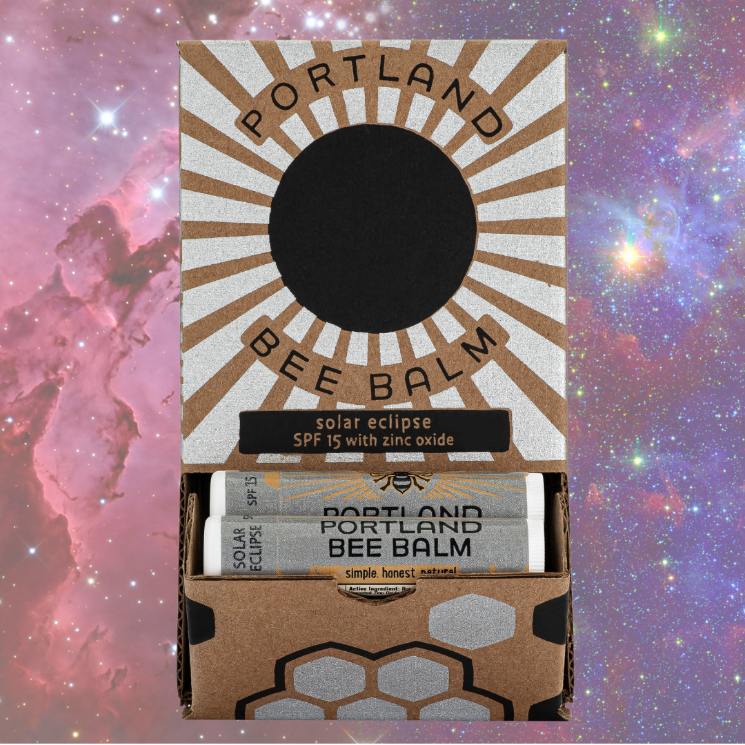 Solar Eclipse SPF 15 Beeswax Lip Balm Display – 24-Count