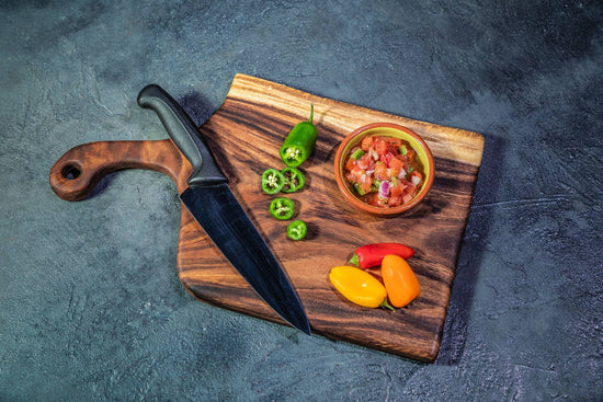 Charcuterie Board - Live Edge - Cutting Board - with Handle