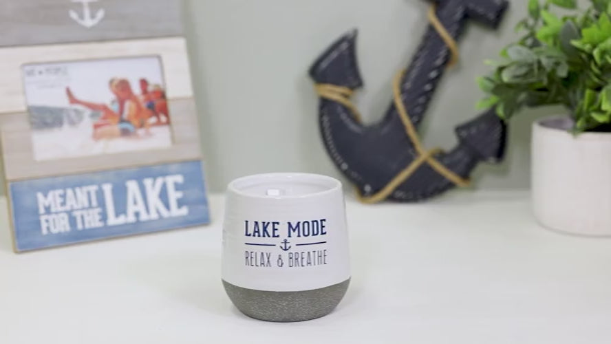 Load and play video in Gallery viewer, Lake Mode - 11 oz - 100% Soy Wax Reveal Candle Scent: Serenity
