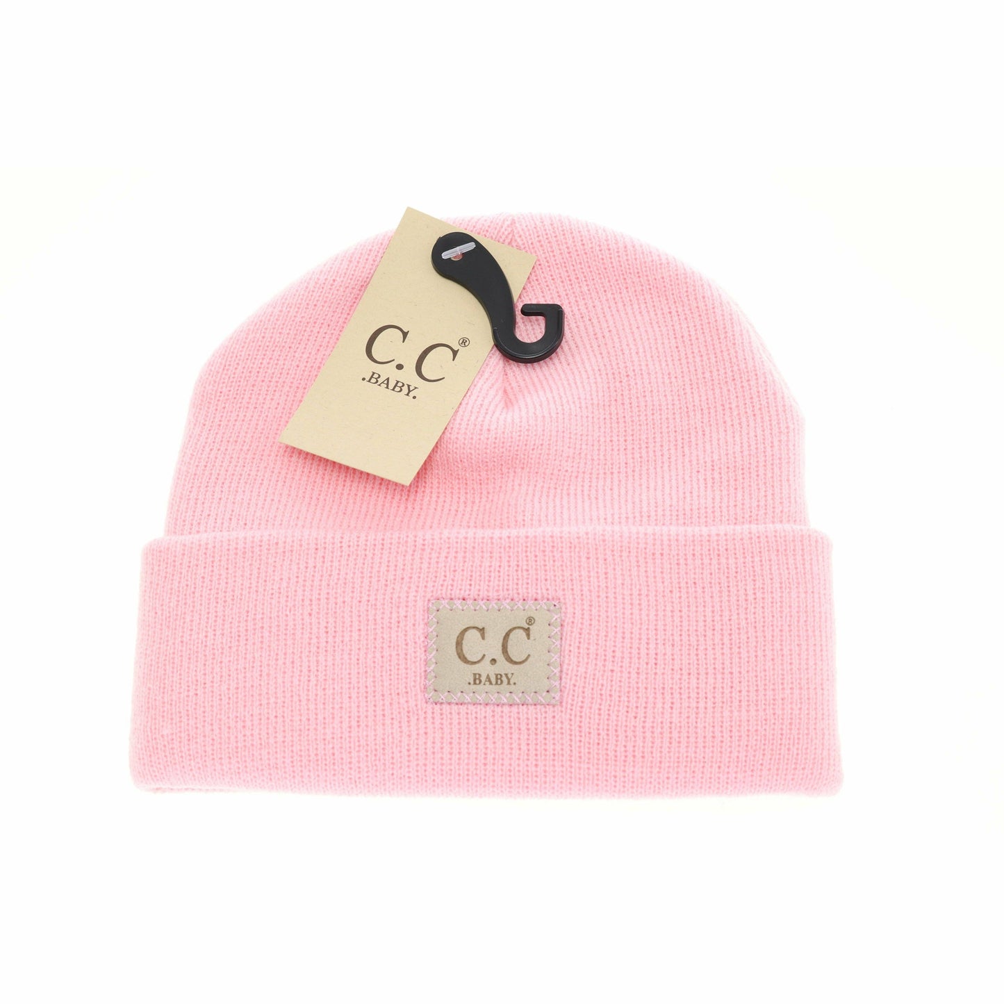 Load image into Gallery viewer, Baby Classic Oversized Logo CC Beanie BABYHTM1: Pale Pink
