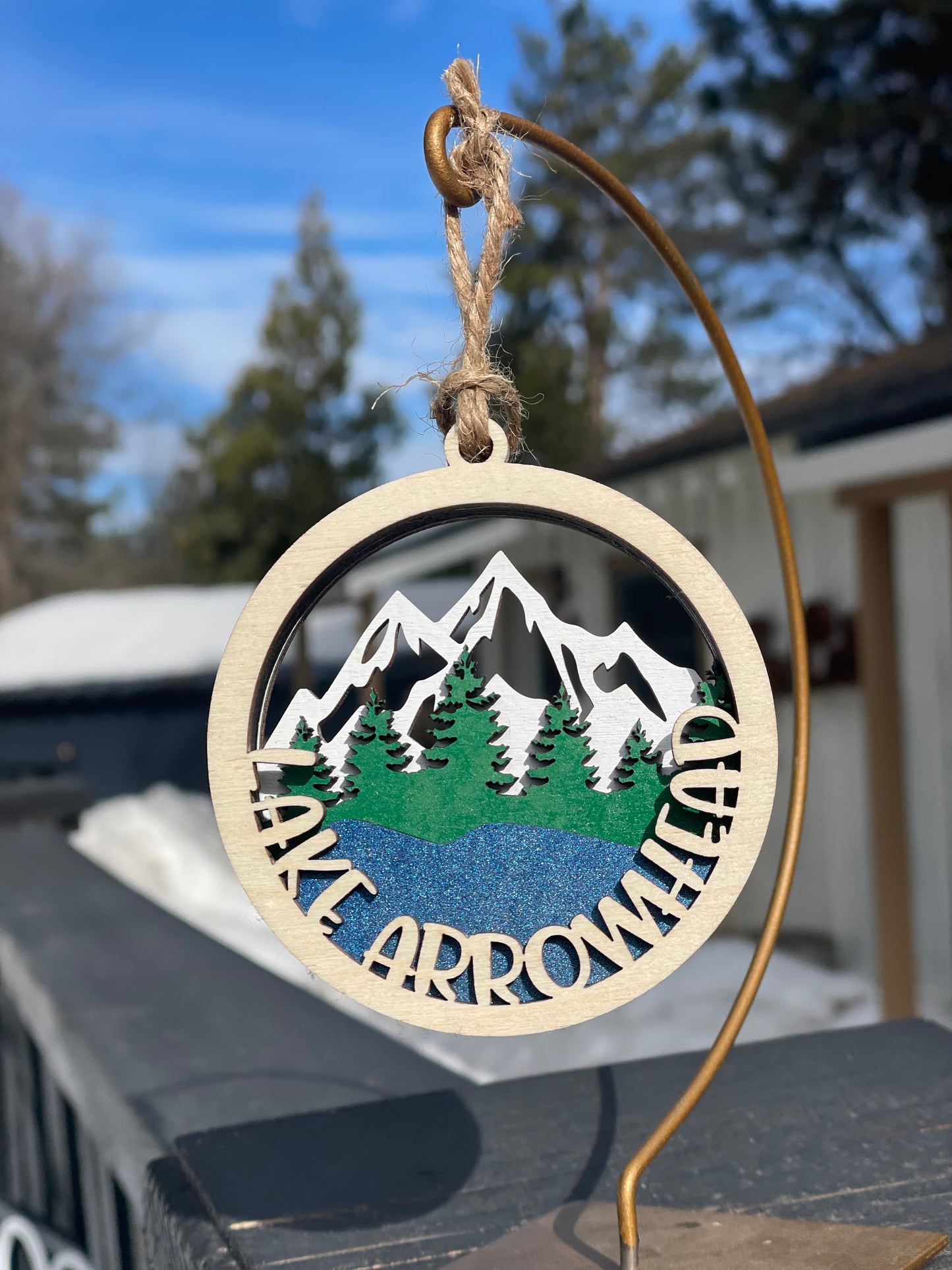 Lake Arrowhead Ornament