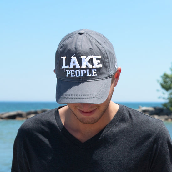 Lake - Dark Gray Adjustable Hat