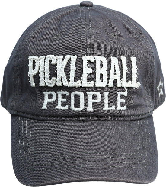Pickleball People - Dark Gray Adjustable Hat