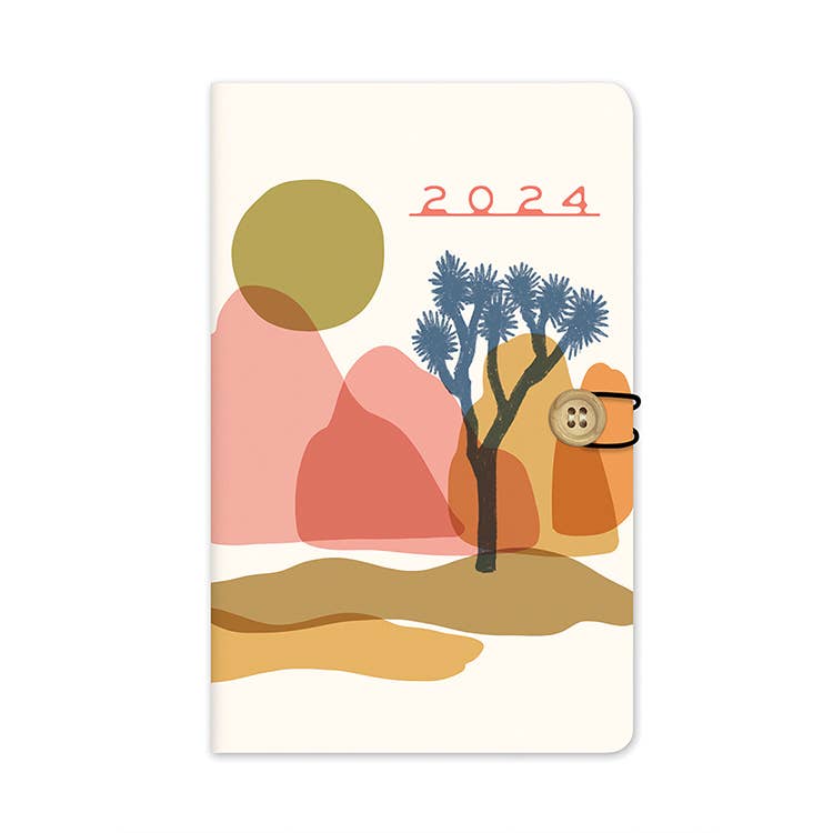 Load image into Gallery viewer, 2024 Desert Moonrise Monthly Planner Trio
