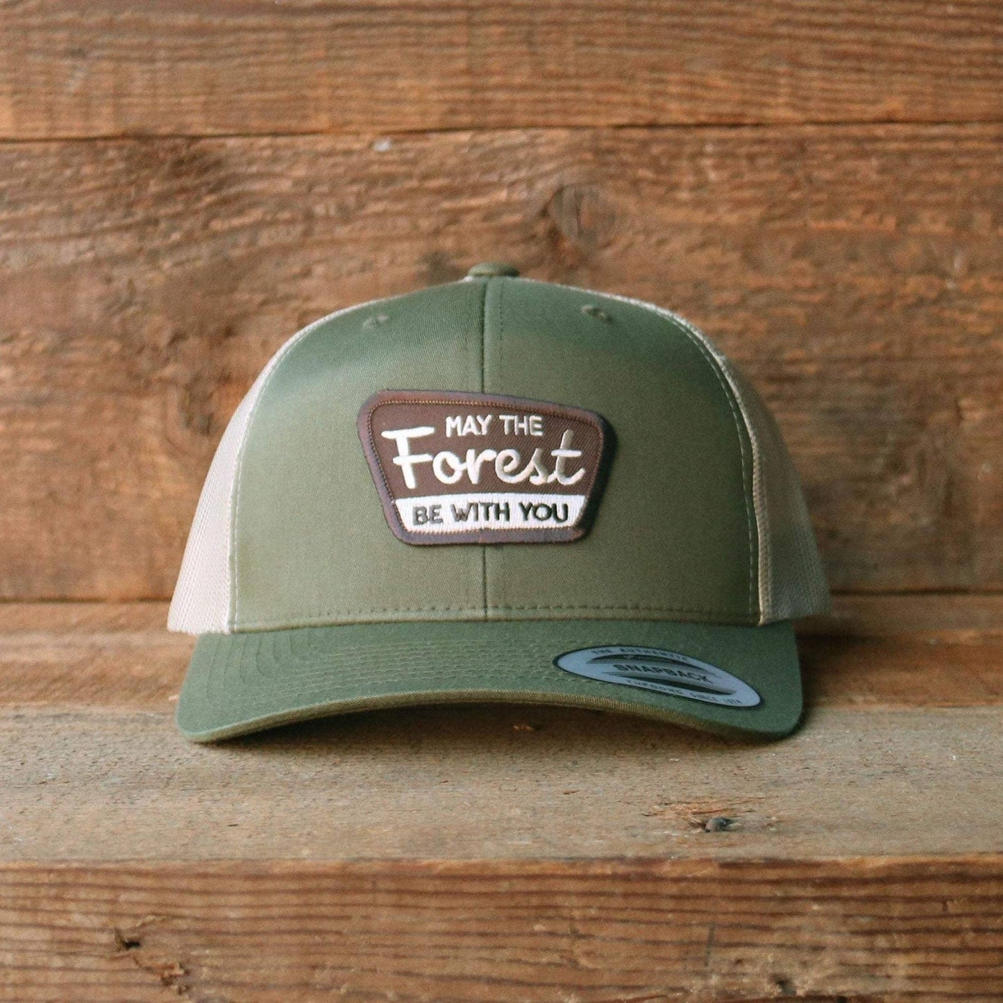 Load image into Gallery viewer, May The Forest Be With You Hat - Olive Green

