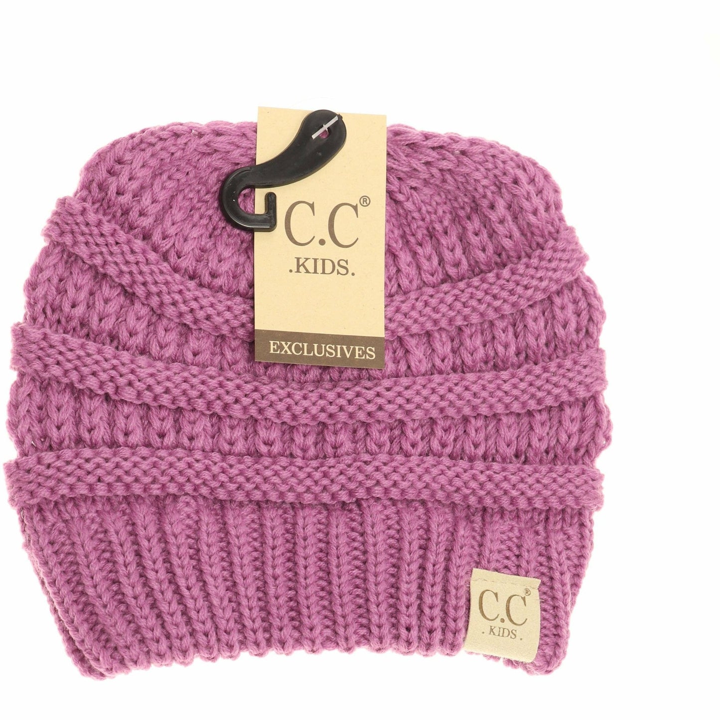 Load image into Gallery viewer, Kids Solid CC Beanie YJ847KIDS: New Lavender
