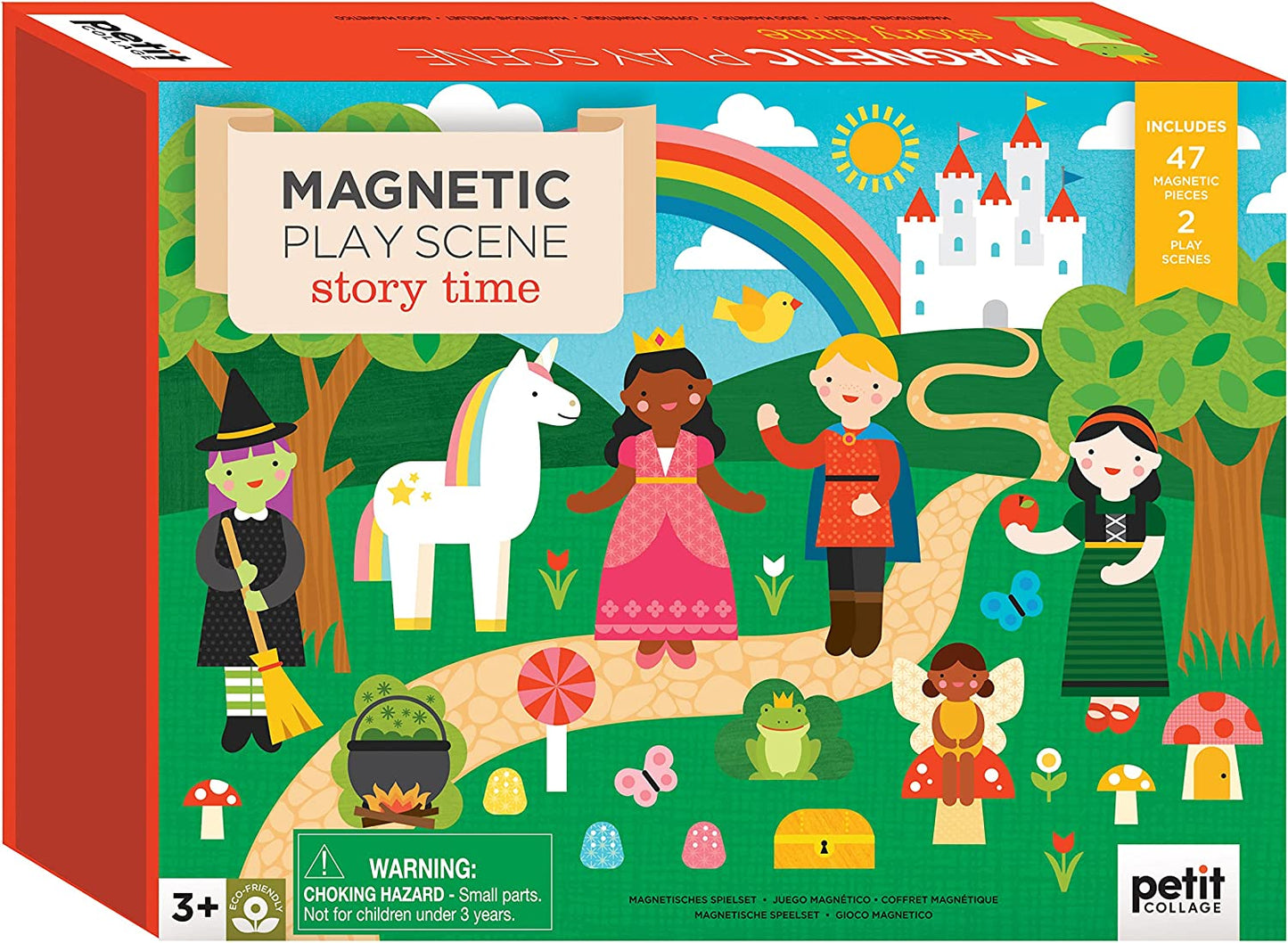 Load image into Gallery viewer, Petit Collage Story Time Magnetic Play Scene
