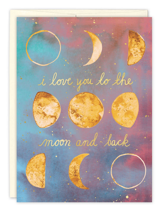 Load image into Gallery viewer, Moon And Back Anniversary Card
