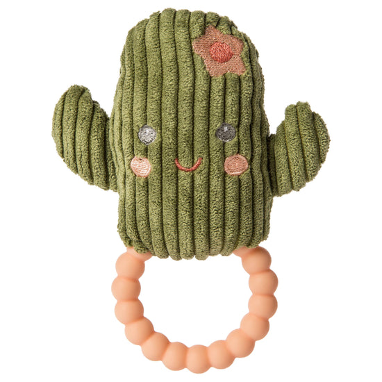 Load image into Gallery viewer, Sweet Soothie Happy Cactus Teether Rattle
