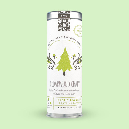 Cedarwood Chai – 6 Tea Bag Tin