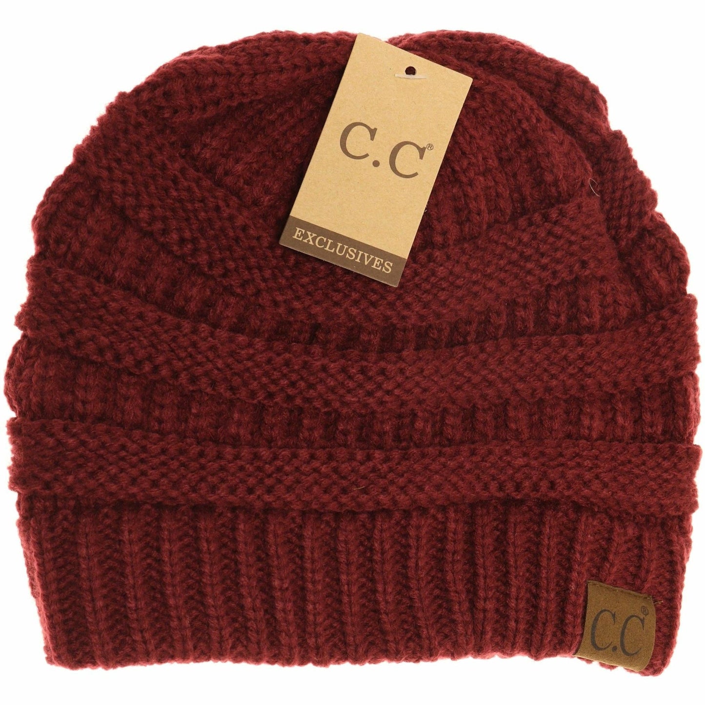 Load image into Gallery viewer, Classic CC Beanie HAT20A: Maroon
